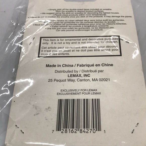 Vintage Lemax Wreaths for Doll House + Mini Glass Wreath + Special Bundle Offer - Picture 2 of 2